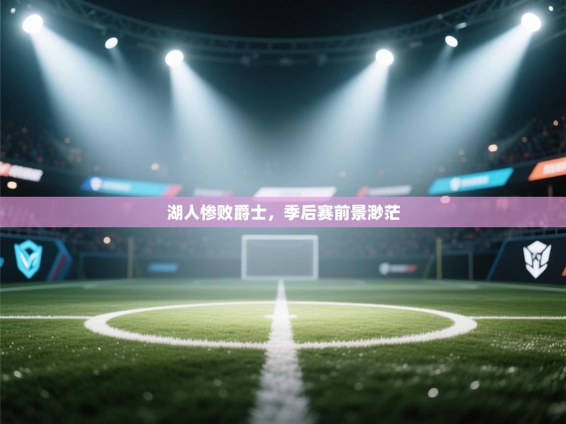 湖人惨败爵士，季后赛前景渺茫